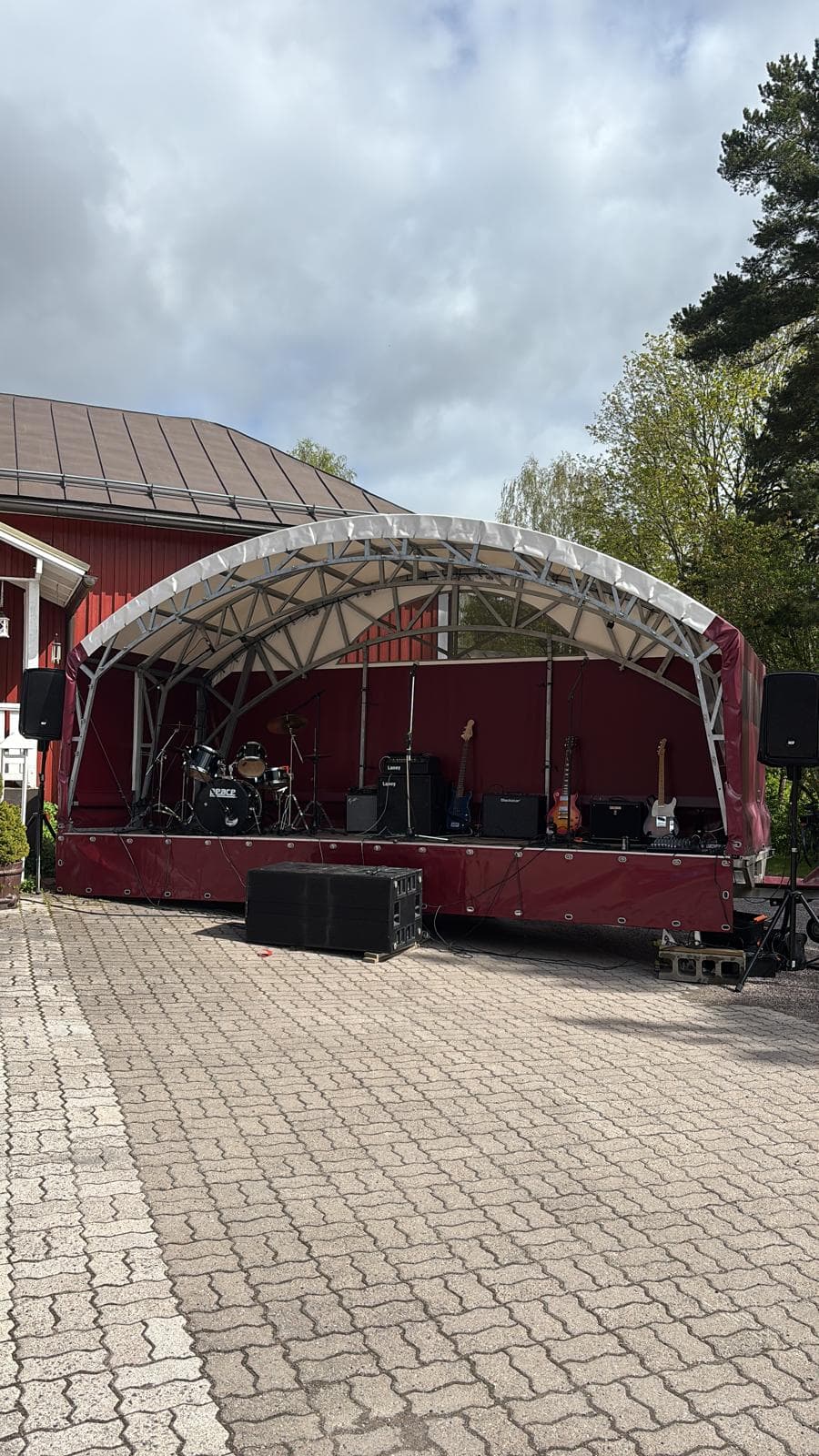 Bileetpystyyn keikalla